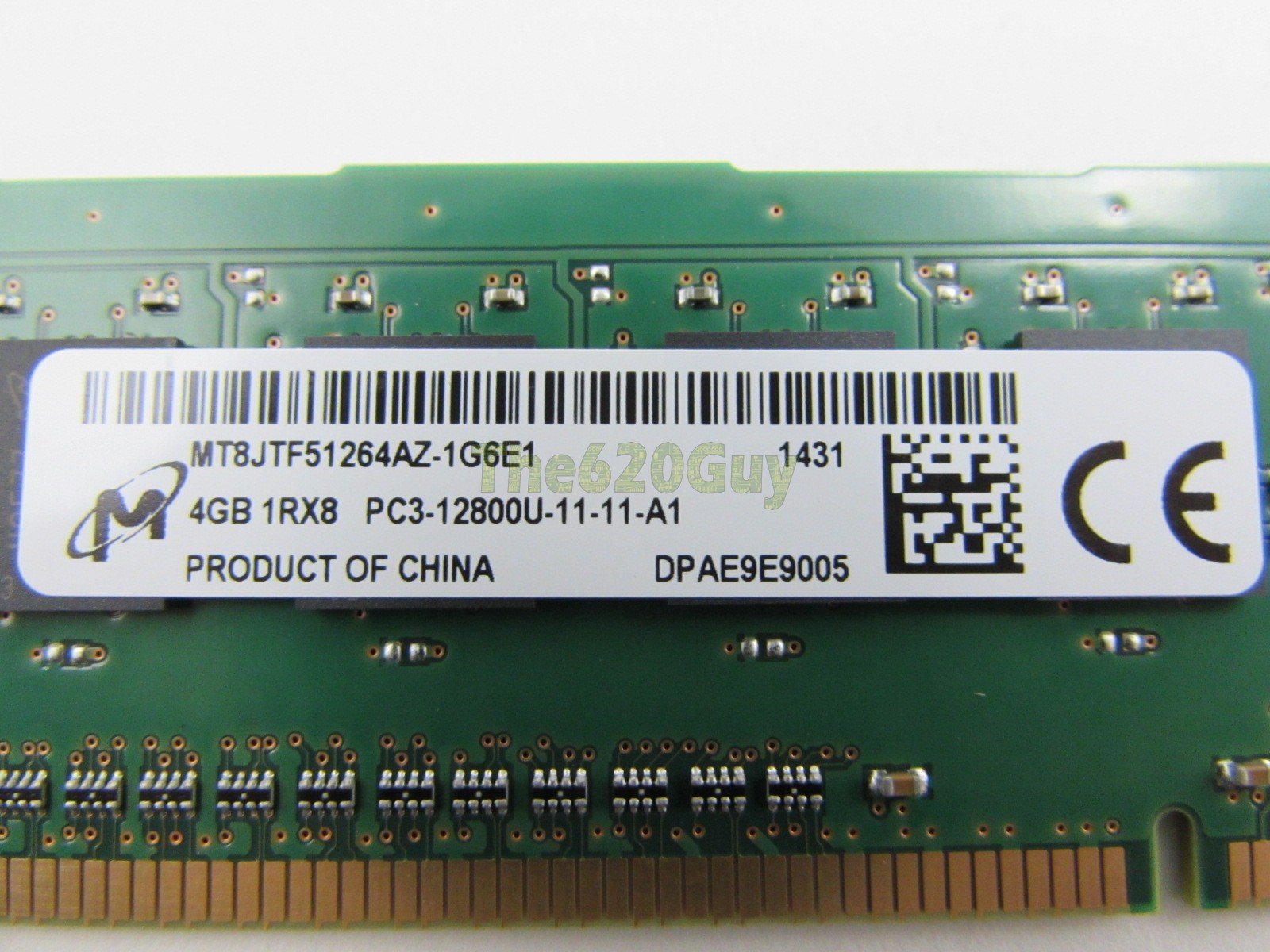 Lenovo 03T6566 4GB PC3-12800U DDR3 1600 Non-ECC Unbuff
